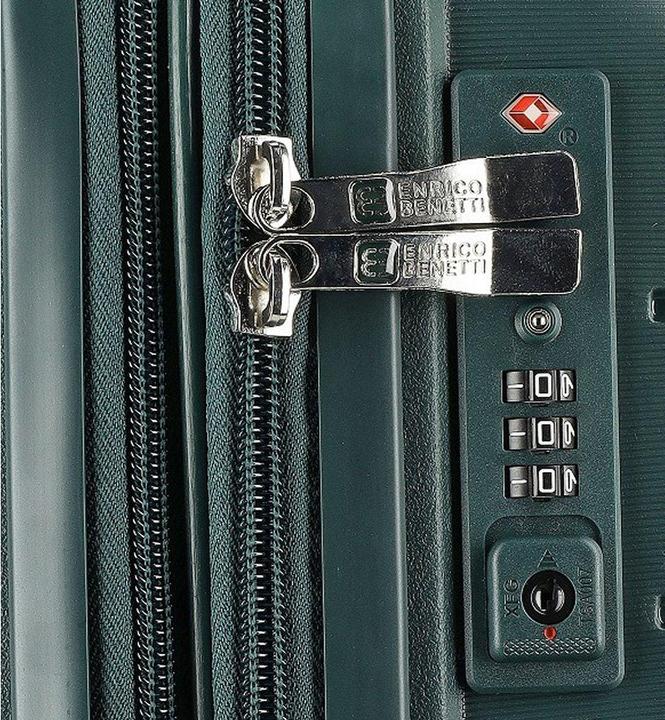 Actual product image Enrico Benetti Montréal - Set of 3 suitcases (L (90 - 115l))