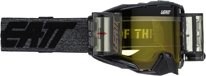 Leatt Brille Velocity 6.5 Roll-Off (Dunkelgrau, Yellow)