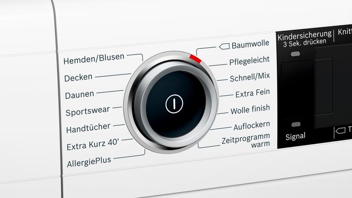 Actual product image Bosch Hausgeräte WTX87M00 (8 kg, Right)