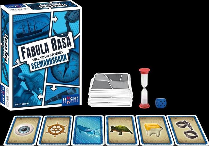 Produktbild 881335 - Fabula Rasa: Seemannsgarn - Kartenspiel, für 2-5 Spieler, ab 8 Jahren (Englisch)