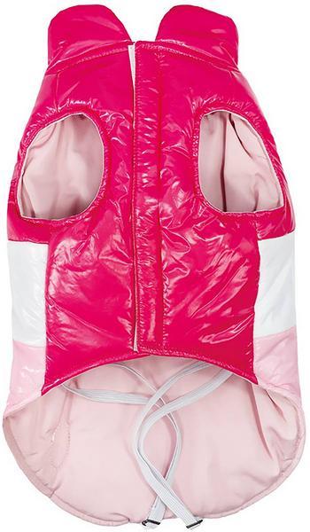 Actual product image Record Manteau glossy MONCHIEN, 35 cm, rose (35, Dog coat)