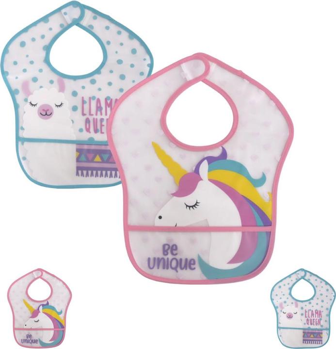 Actual product image Baby Care set de 2 bavoirs pour bébé (6 months)