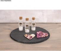 Produktbild Rayher Glas Gefäss m. Kork Deckel, 3cm ø (0.04 l)