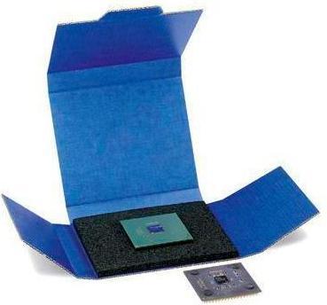 Actual product image Transpak Chip box dimensions 100x60x15mm corrugated cardboard blue (50 x)