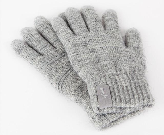 Actual product image Moshi Digits Touchscreen Gloves - Light Gray (S) (S, M)