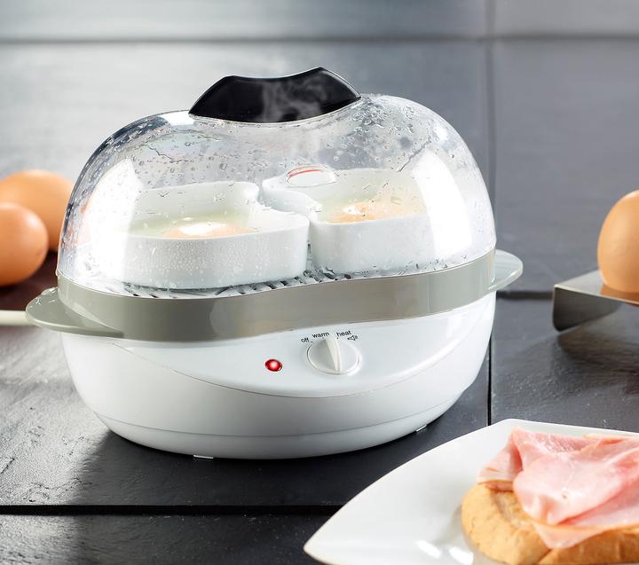 Produktbild Rosenstein & Söhne 2in1-Eierkocher mit Warmhalte-Funktion