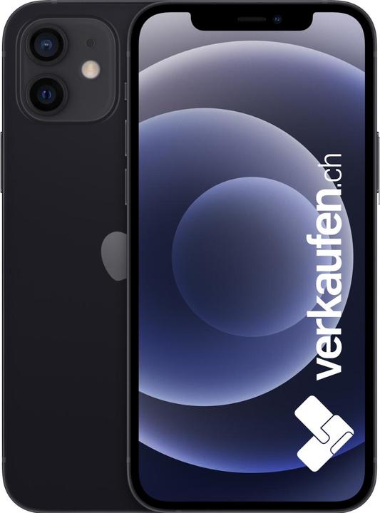 Actual product image verkaufen.ch iPhone 12 (128 GB, Black, 6.10", 12 Mpx, SIM + eSIM, A / Like new)