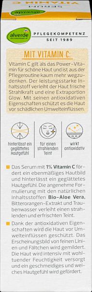 Valori nutrizionali e ingredienti dm alverde Siero alla vitamina C (30 ml)