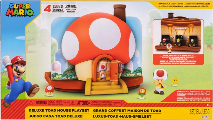 Produktbild Jakks Pacific Super Mario - Deluxe Toad House