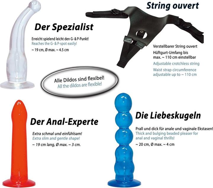 Actual product image You2Toys Strap on. Colour