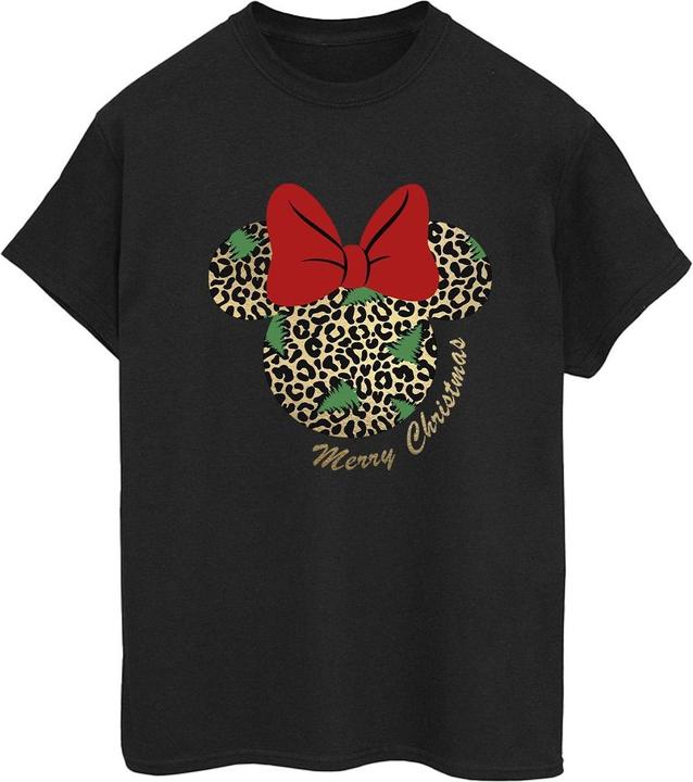 Image du produit Disney - T-shirt MINNIE MOUSE LEOPARD CHRISTMAS - Femme (XL)
