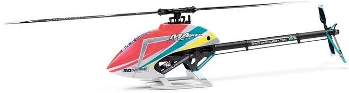 Actual product image OMP Hobby Helicopter M4 Max red, kit