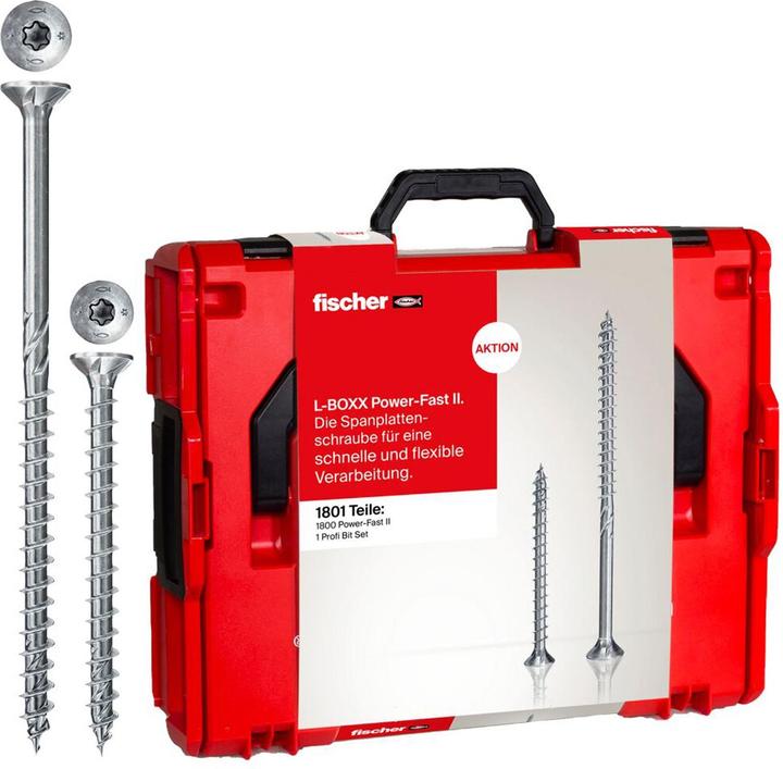 Produktbild Fischer PowerFast II L-Boxx 102 (1.801) (1801 Schrauben pro Stück)