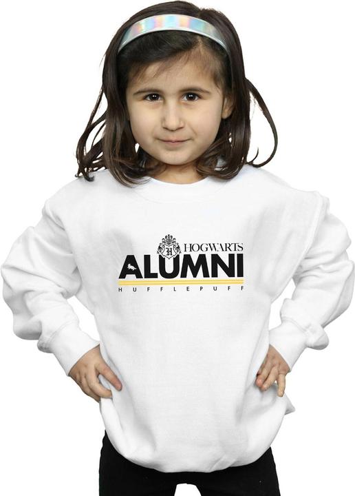 Actual product image Girls Hogwarts Alumni Hufflepuff Sweatshirt (128)