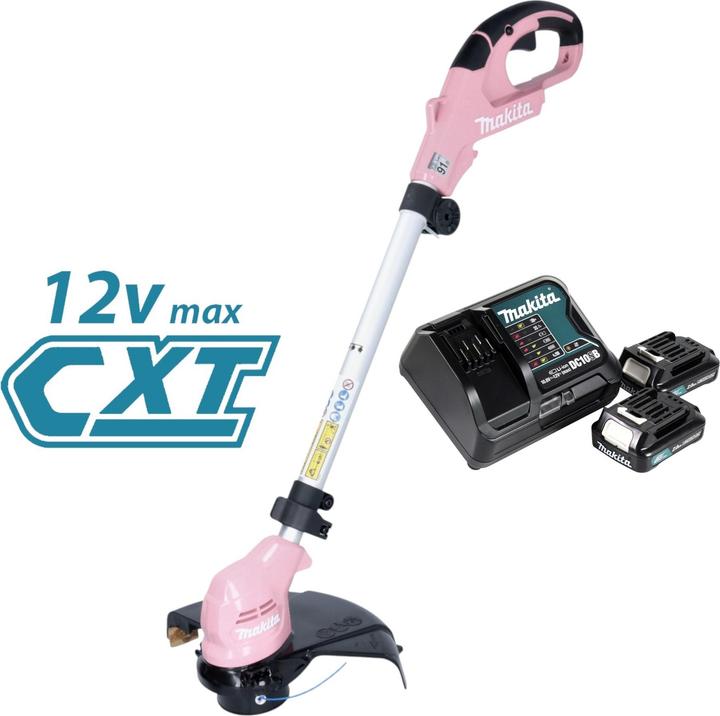 Immagine prodotto Makita UR 100 DZP Tagliabordi a batteria 12 V max. 260 mm rosa Solo - senza batteria, senza (Filo di taglio)