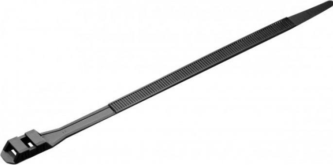 Exertis Connect Cable ties, 180 x 9 mm, nylon, black, PU 100 pieces Industrial quality cable ties (180 mm, 100 pcs.)