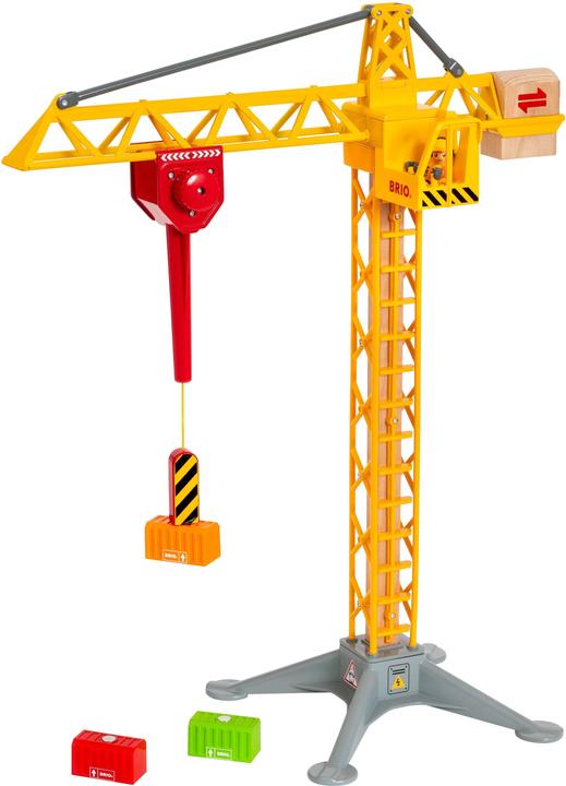 Brio Baukran mit Lichtern