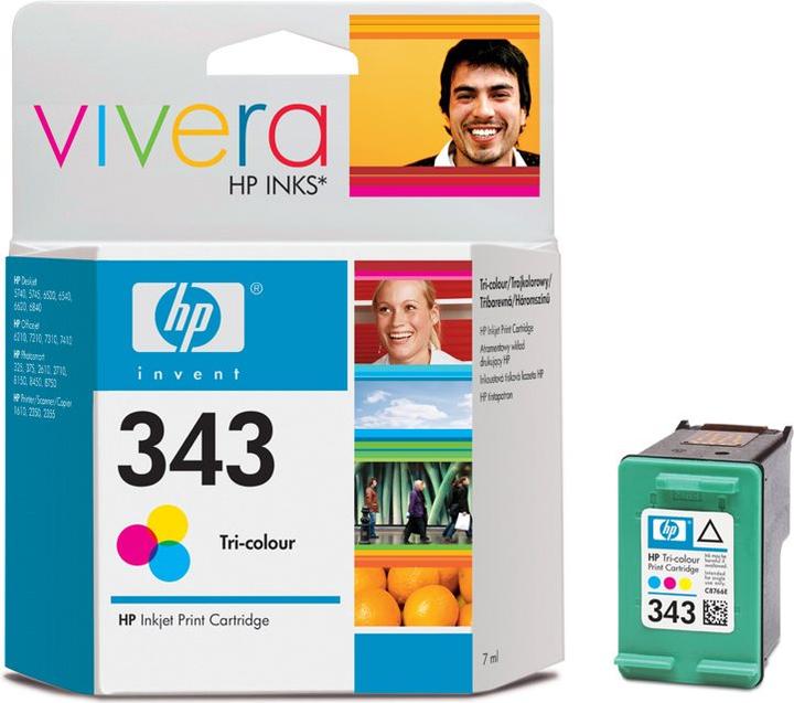Actual product image HP 343 (Color)