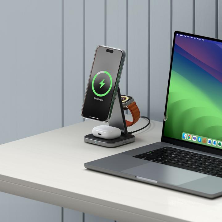 Image du produit Satechi Stand mobile 3 en 1 (15 W)