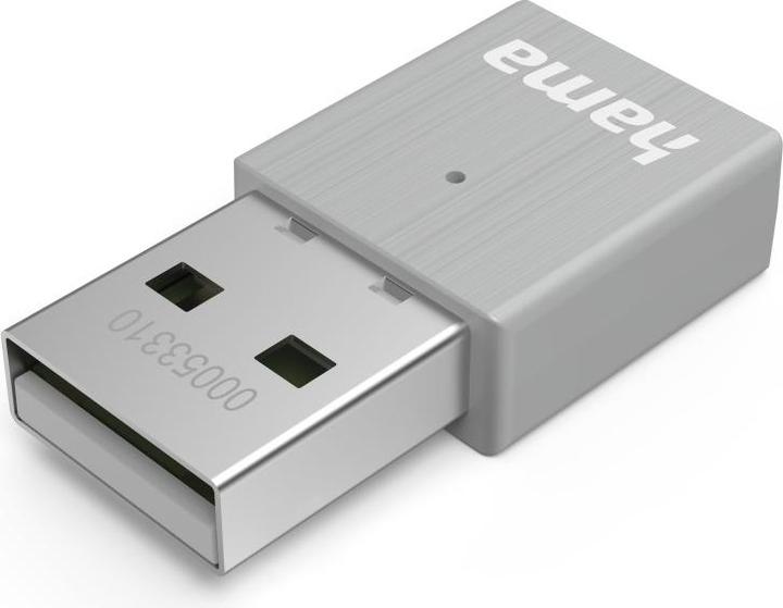Produktbild Hama AC600 Nano-WLAN-USB-Stick, 2.4/5 GHz (USB)
