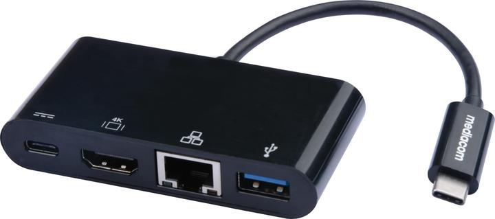 Image du produit Mediacom M-DOCKTPC réplicateur de ports et station d'accueil pour ordinateurs portables USB filaire 3.2 Gen (USB-C)