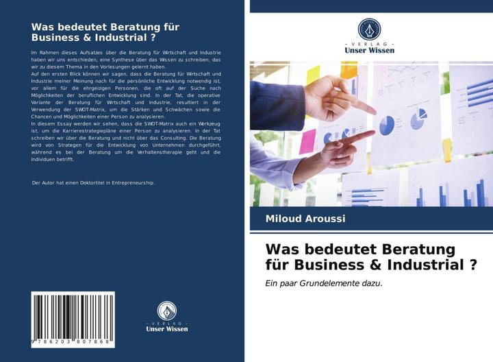 Produktbild Was bedeutet Beratung für Business & Industrial? (Miloud Aroussi, 2021)