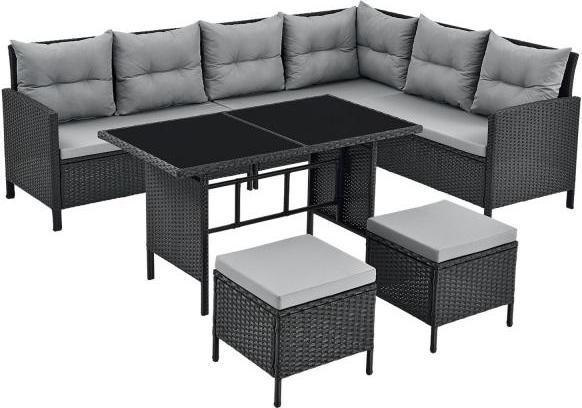 Produktbild Juskys Lounge Manacor Polyrattan
