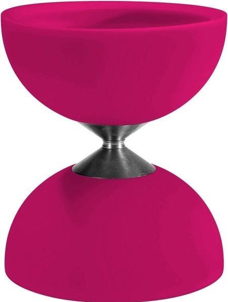 Eureka Gummi-Diabolo - Rosa
