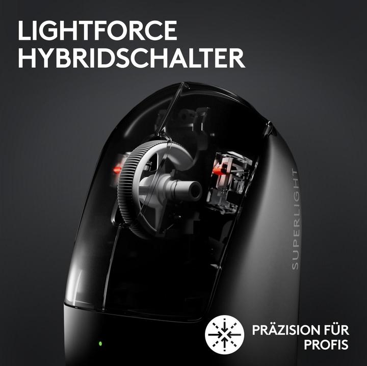 Produktbild Logitech G Pro X Superlight 2 (Kabelgebunden, Kabellos)