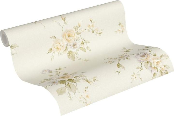 Image du produit A.S. Création Romantico romantique floral, lilas (53 x 1005 cm)