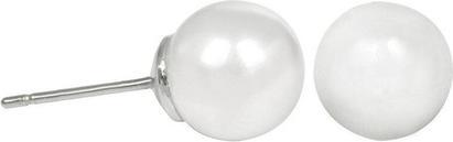 Levien Pearl White soft pearl earrings