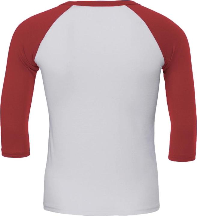 Produktbild Bella Canvas Canvas Baseball TShirt 34Ärmel (S)
