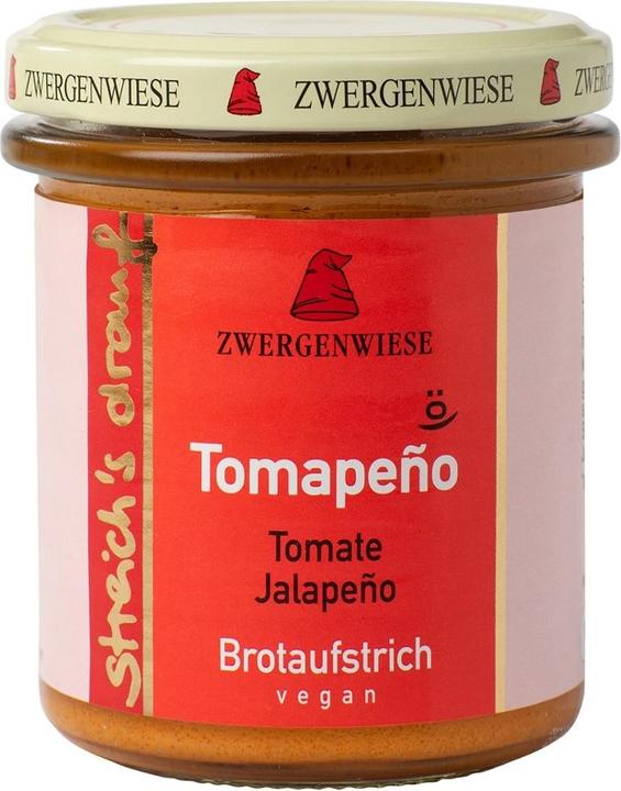 Actual product image Zwergenwiese spread Tomapeno (glass) /glf (160 g)