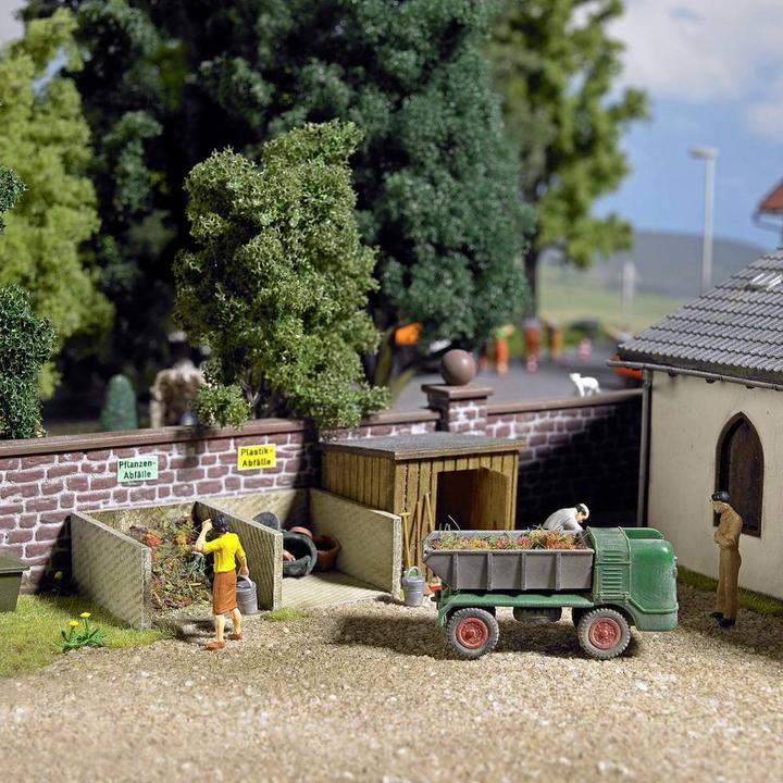 Produktbild Busch 1090 H0 Friedhof Bausatz