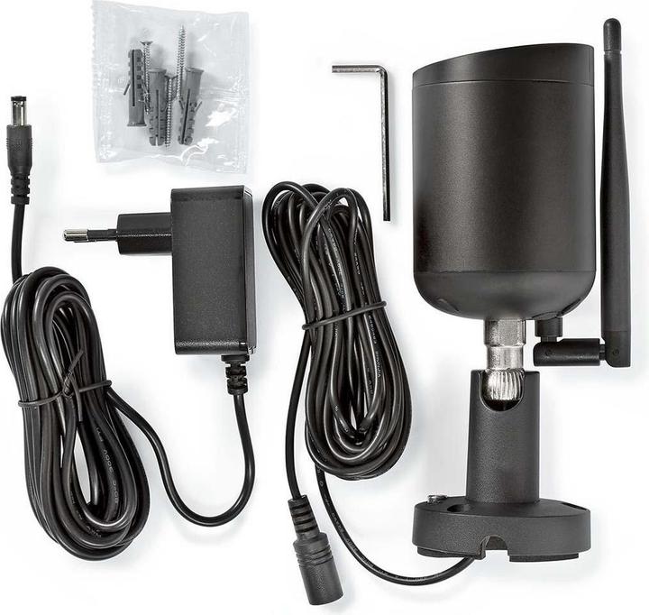 Actual product image Nedis WLAN Smart IP Camera WIFICO40CBK (1920 x 1080 Pixels)