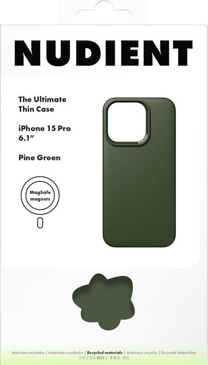 Actual product image Nudient MagSafe Case (Apple iPhone 15 Pro)