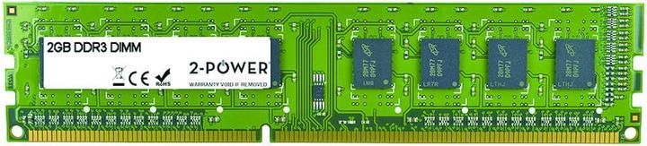 2-Power 2GB DDR3 1333MHz DR DIMM (1 x 2GB, 1333 MHz, DDR3 RAM, DIMM 288 pin)