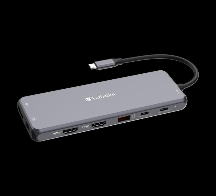 Actual product image Verbatim Pro Multiport Hub CMH-13 (USB-C, 13 Ports)