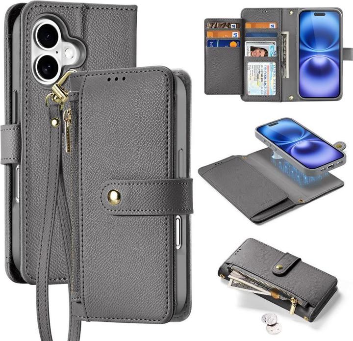 Produktbild Dux Ducis Lawa Series MagSafe Kunstleder Bookcover Hülle (Apple iPhone 16)