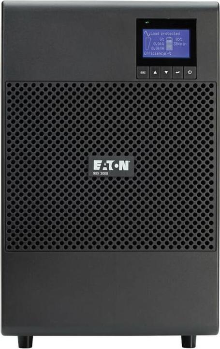 Actual product image Eaton 9SX3000 Uninterruptible Power Supply (UPS) Double Conversion (Online) 3 kVA (2700 VA, 3000 W, Online double converter UPS)