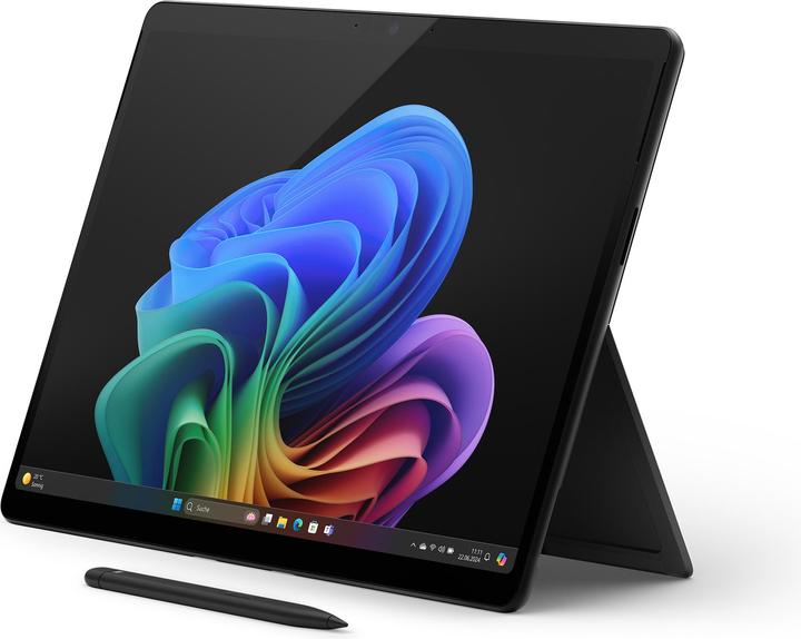Produktbild Microsoft Surface Pro – Copilot+ PC (mit Netzteil) – 11. Edition (13", Snapdragon X Elite X1E-80-100, 16 GB, 1000 GB, Ohne Tastaturlayout)