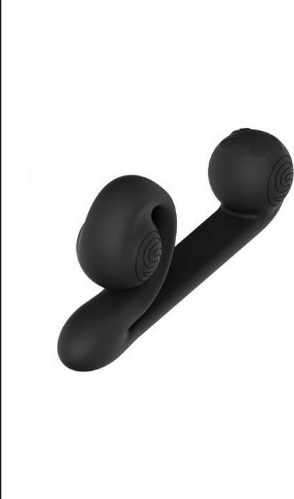 Actual product image Snail Vibe Duo Vibrator - Black