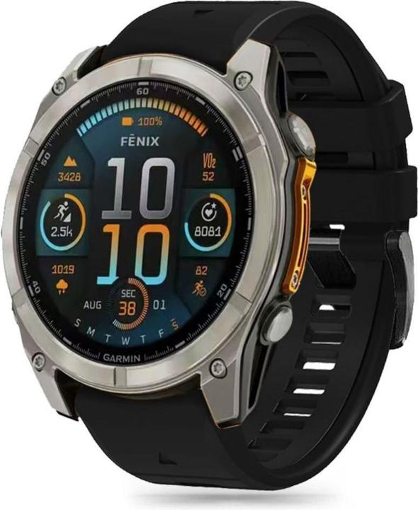 Immagine prodotto Tech-Protect LINEA IN SILICONE GARMIN FENIX 5X / 5X PLUS / 6X / 6X PRO / 7X / 8 (51 MM) NERO