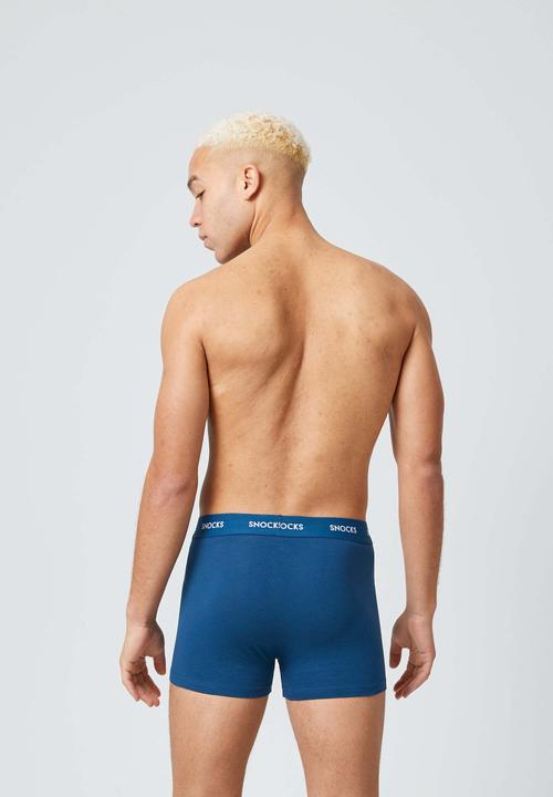 Immagine prodotto Snocks Boxershorts mit Streifen (S, confezione da 6)