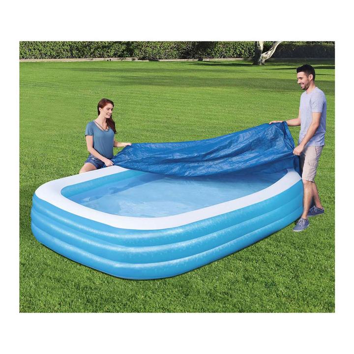 Image du produit Bestway Bâche de piscine rectangulaire pour piscines familiales gonflables de 3,05 m x 1,83 m
