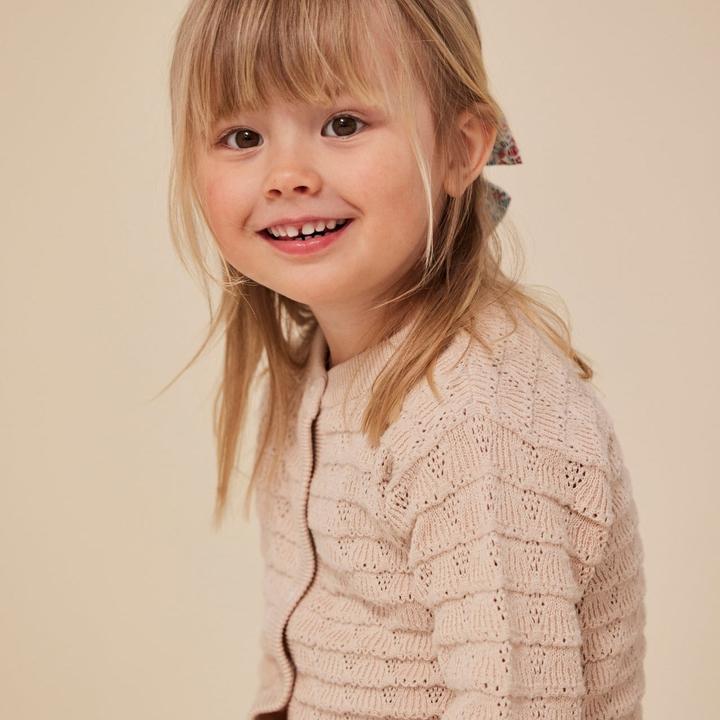 Produktbild Konges Slojd Iris StrickCardigan Powder Puff (68)