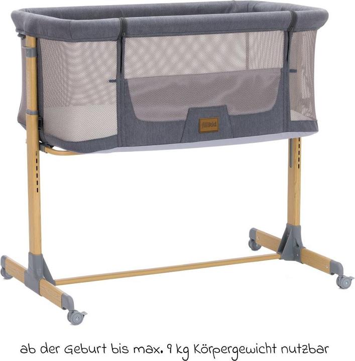 Actual product image Fillikid Beistellbetten Beistellbett Crip 6-fach höhenverstellbar