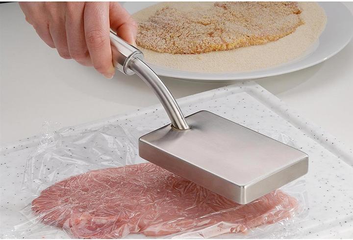 Produktbild WMF Fleischklopfer Schnitzelklopfer Fleischhammer 31cm Profi Plus Edelstahl