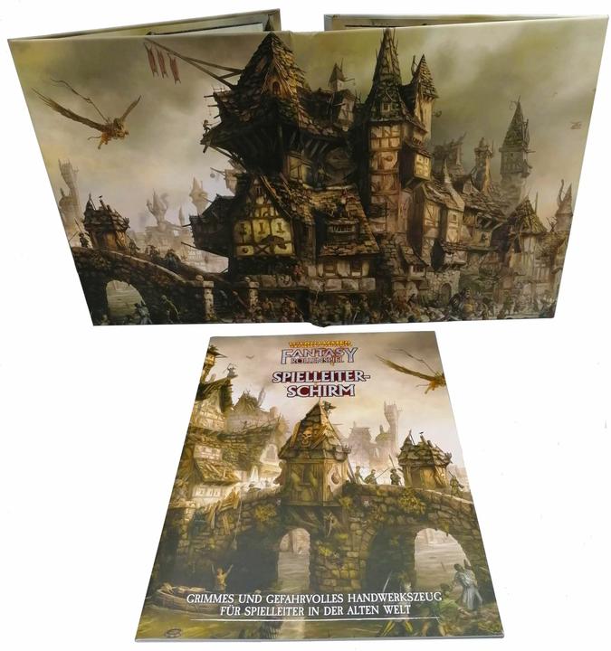 US83008 - Warhammer - Fantasy RPG, Game Master's Screen (DE-Edition) (German)