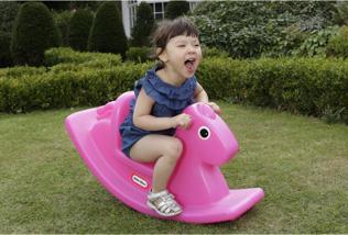 Image du produit Little Tikes Cheval à bascule, 12 ans, plastique, rose